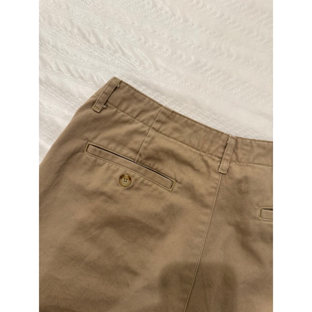 Ralph Lauren Sport Khaki Cotton Chino Straight Leg Pants Women’s 10 Tan Preppy - Picture 12 of 14
